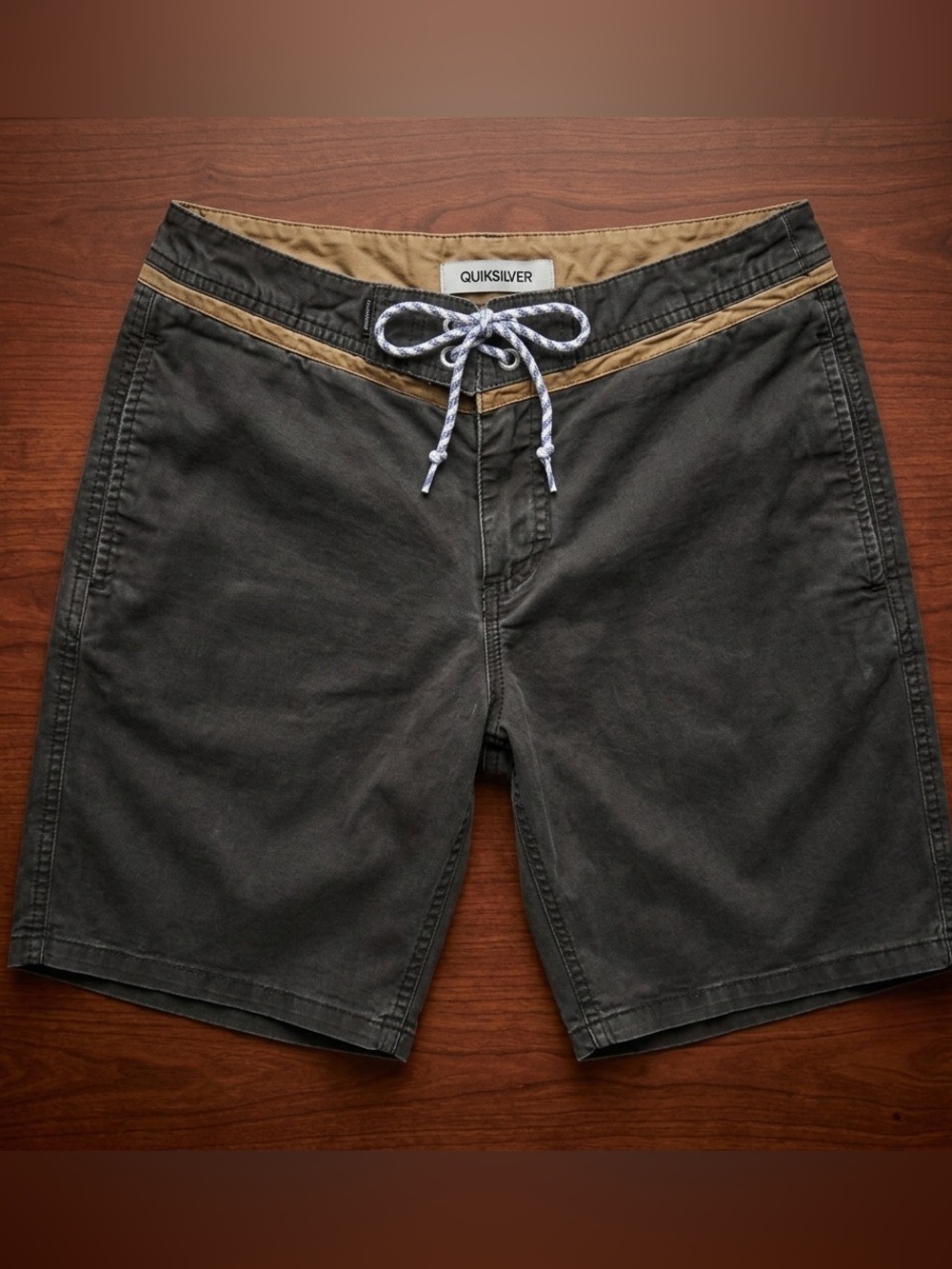 Quiksilver Men's Street Trunk Yoke Shorts.